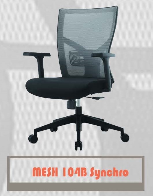Kursi Kantor Staff CARRERA MESH 104B SYNCHRO