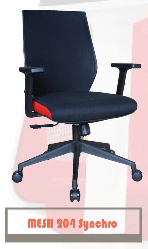 Kursi Kantor Staff CARRERA MESH 204 SYNCHRO