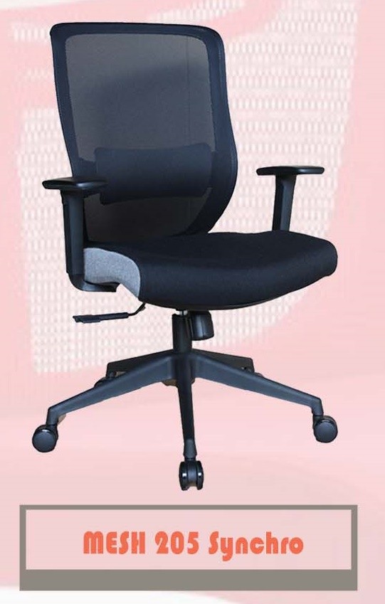 Kursi Kantor Staff CARRERA MESH 205 SYNCHRO