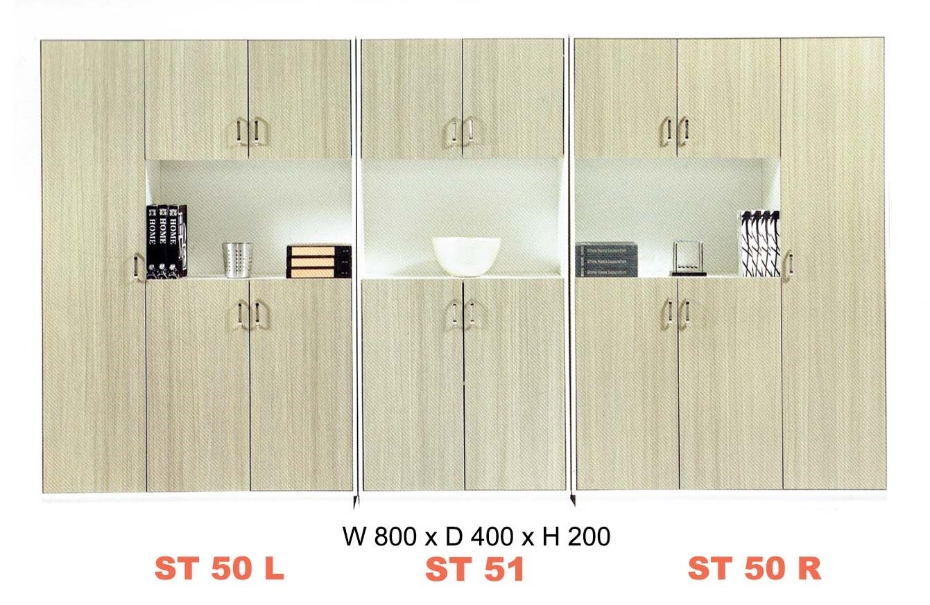 Lemari Arsip CARRERA ST 50 L + ST 51 + ST 50 R
