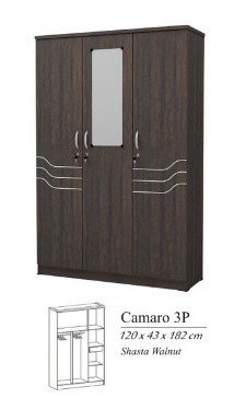 Lemari Pakaian Osiki Camaro 3P 