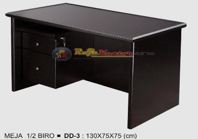 Meja Kantor Donati Meja 1/2 Biro DD-3 (Melamic Series)