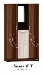 Lemari Pakaian Osiki Sienta 3P T