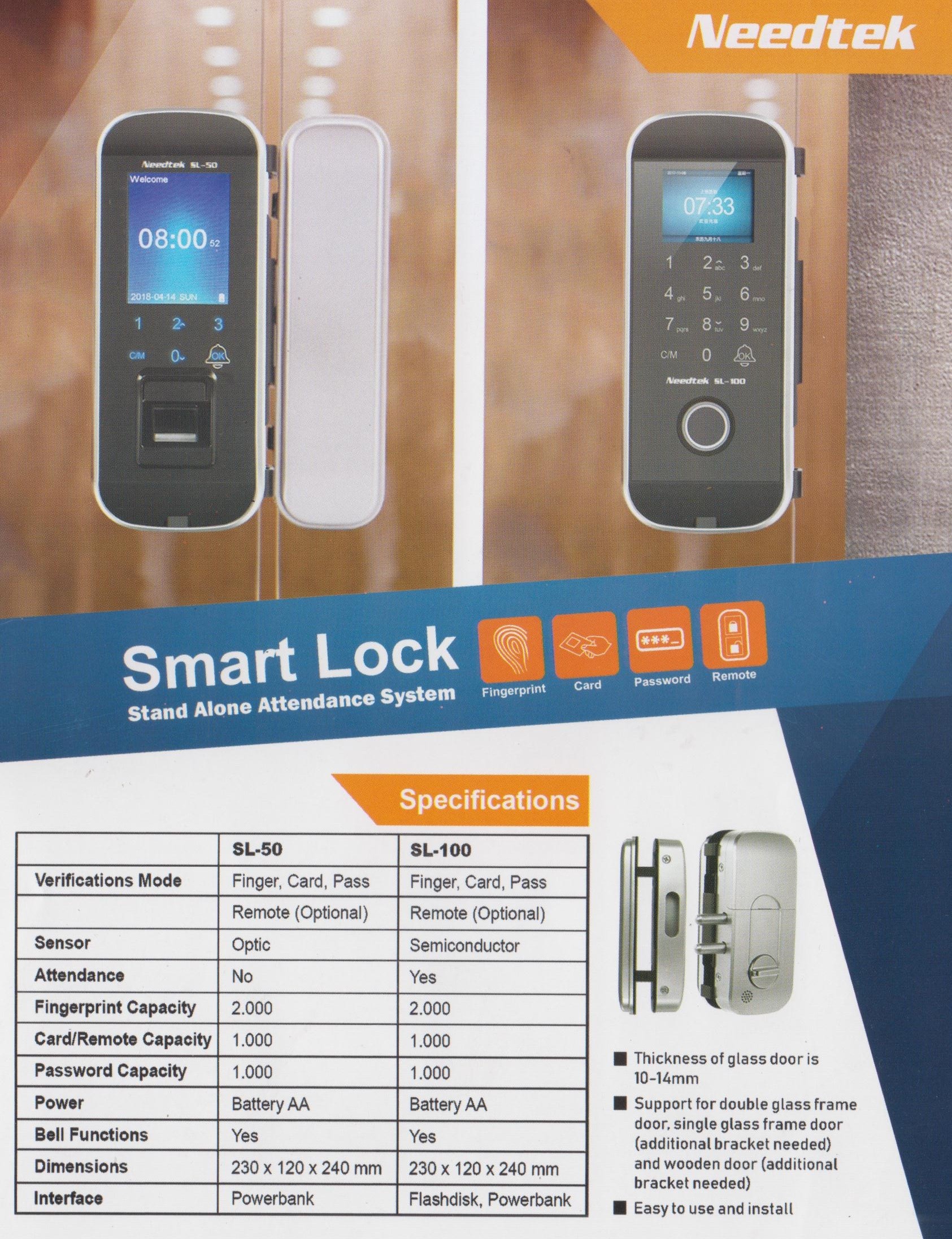 Mesin Absensi Needtek SL-100