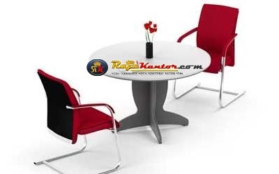 High Point Nine - Meja Rapat Bulat type HCT-9535