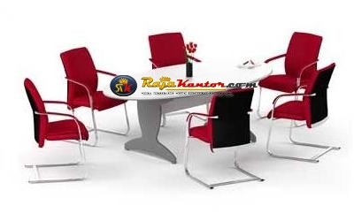 High Point Nine - Meja Rapat Oval type HCT-9538