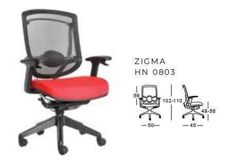 Kursi Kantor Chairman Zigma HN 0803