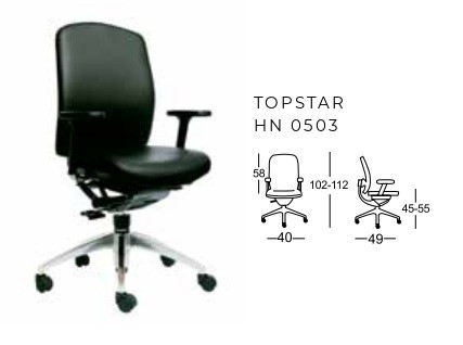 Kursi Kantor Chairman Topstar HN 0503