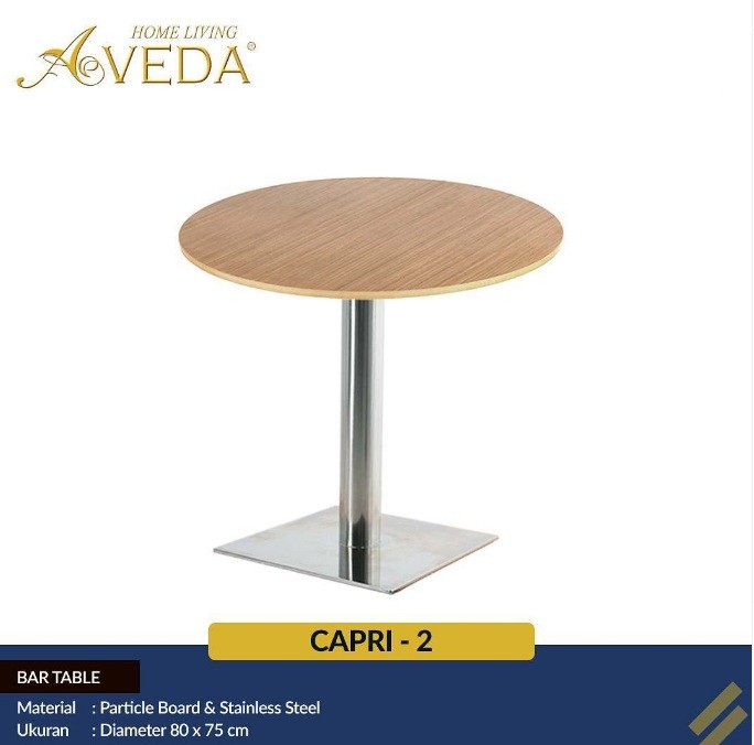 MEJA BAR DAN CAFE AVEDA CAPRI 2