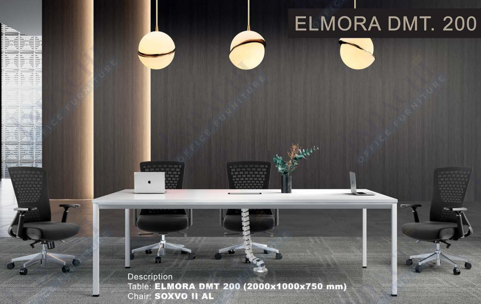 Meja Kantor Indachi Elmora DMT 200