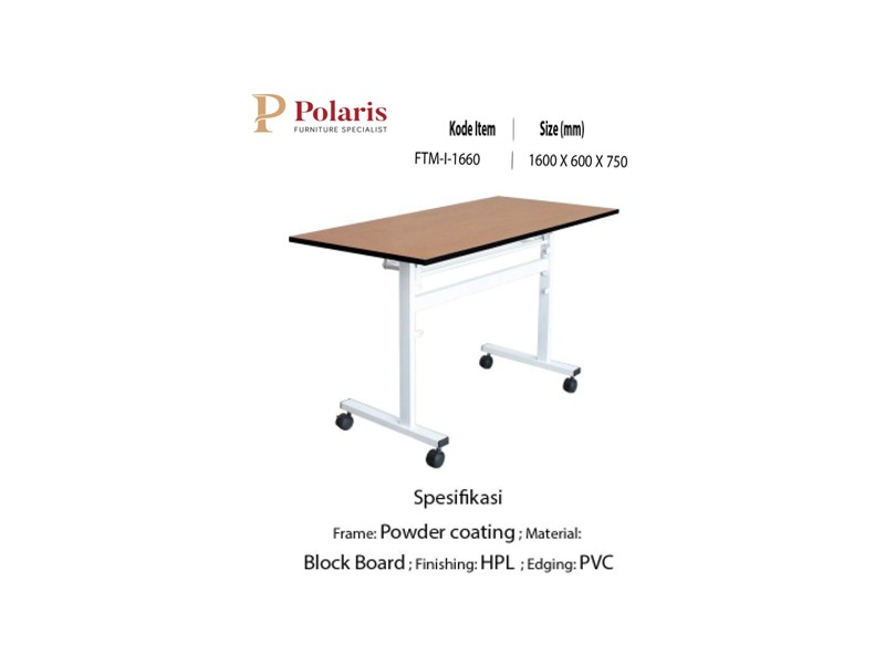 Meja Lipat Polaris FTM - I - 1660