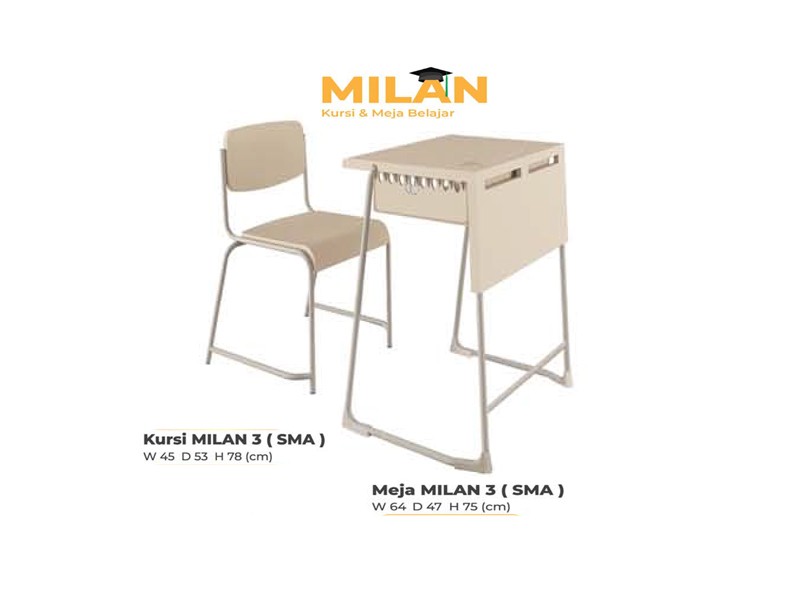 KURSI DAN MEJA SEKOLAH SMA MILAN 3 DONATI